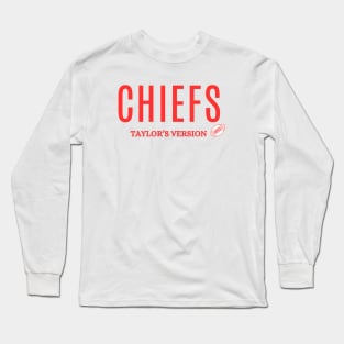 Chiefs Taylor's version Long Sleeve T-Shirt